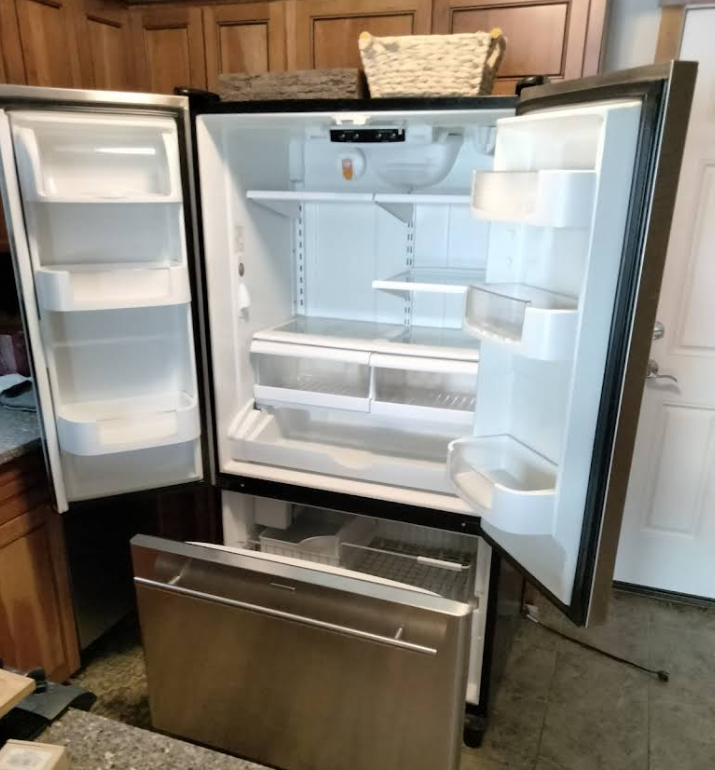 fridge is leaking water